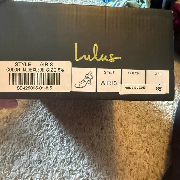 Lulu's Brown Strappy Heels - Picture 5 of 5